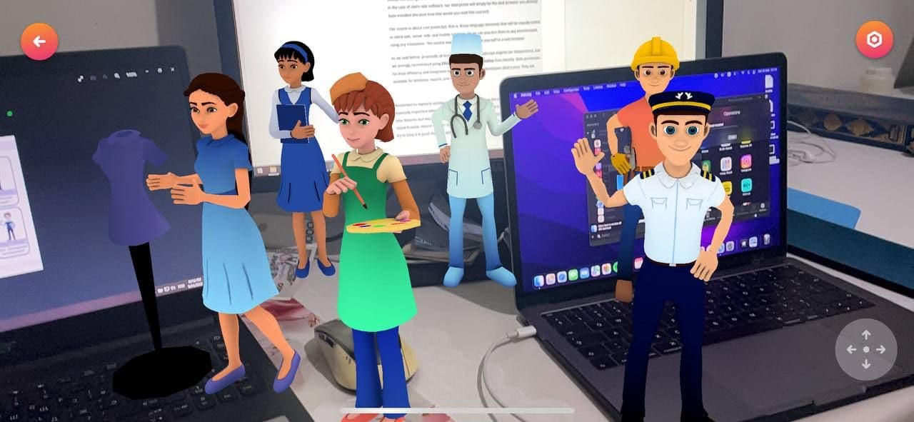 AR-игра для обучения детей