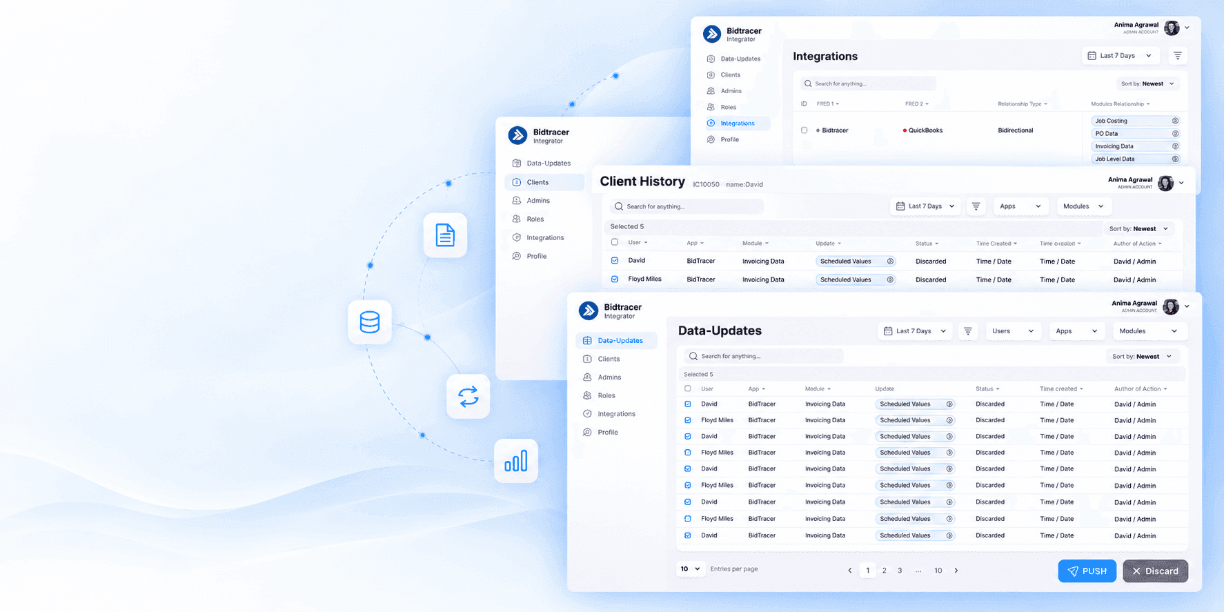 Middleware-интегратор между строительной ERP и бухгалтерской системой