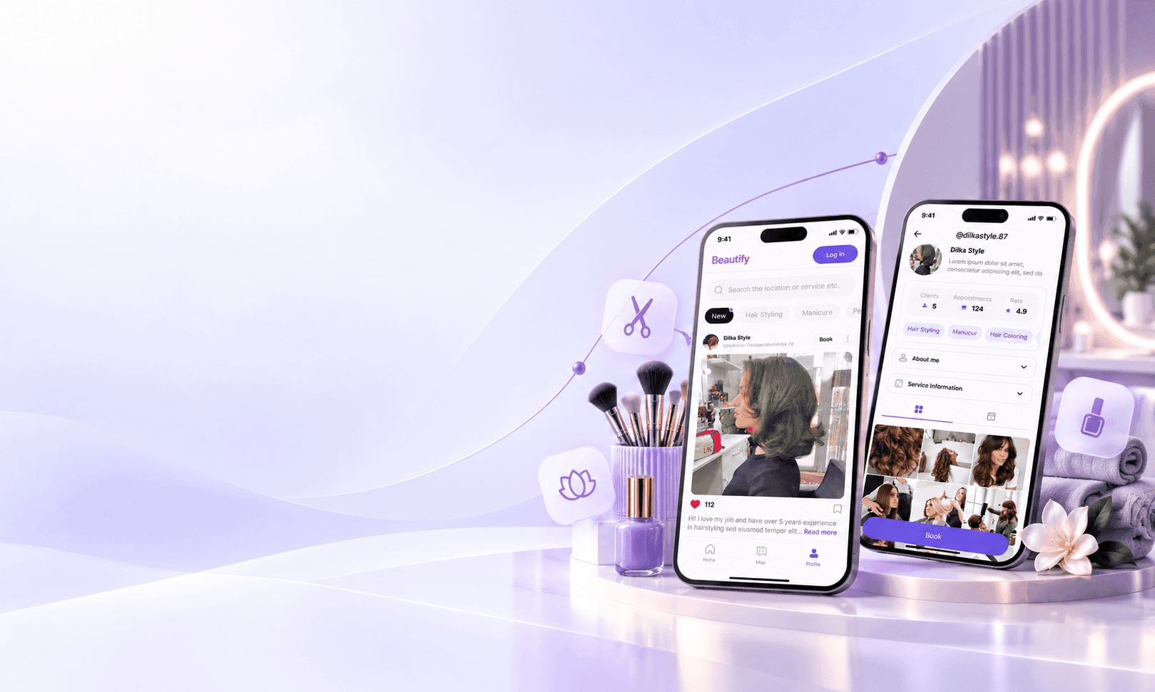 Мобильный marketplace для поиска и бронирования beauty-услуг